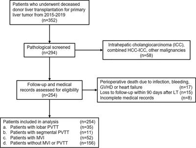 Clinical analysis of deceased donor liver transplantation in the treatment of hepatocellular carcinoma with segmental portal vein tumor thrombus: A long-term real-world study